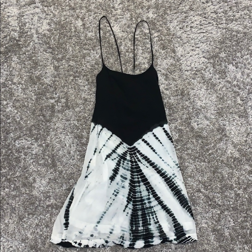🖤Tie dye black and white dress!🖤